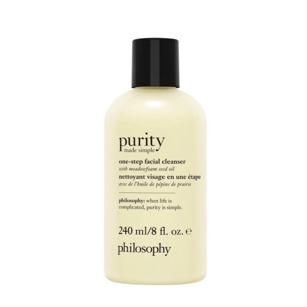 New! Philosophy One-Step Facial Cleanser x 2 8oz & 3 Oz bottles!!